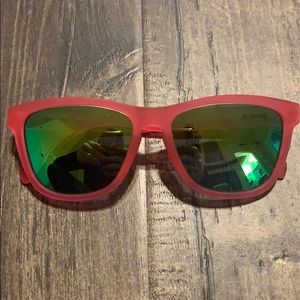 Goodr Flamingos on a Booze Cruise Sunglasses